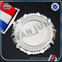 Zink-Legierung katholischen Sterling Silber Medaille Anhänger